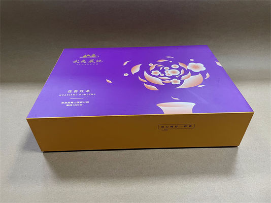 FSC Λάμψη χαρτιού Κοσμητικό κουτί δώρων Προσαρμοσμένα κουτιά δώρων από χαρτόνι