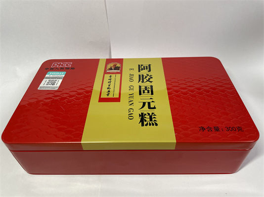 Αποτύπωση συσκευασίας Κουτί από κασσίτερο για συσκευασία τσαγιού