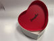 Κόκκινο χαρτόνι κουτί καρδιάς CMYK χαρτόνι κουτί με μαγνητικό κλείσιμο