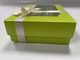 Πράσινο κουτί μακαρόνια με καθαρό καπάκι Προσαρμοσμένη βιοδιασπώμενη συσκευασία μακαρόνια